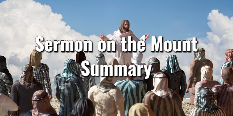 Sermon on the Mount Summary with Verses Bible StudyLord's Library